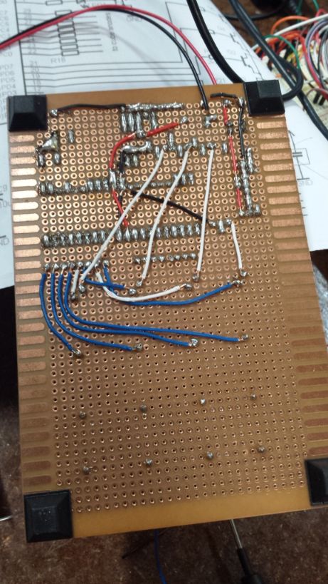 Wiring resistors - back