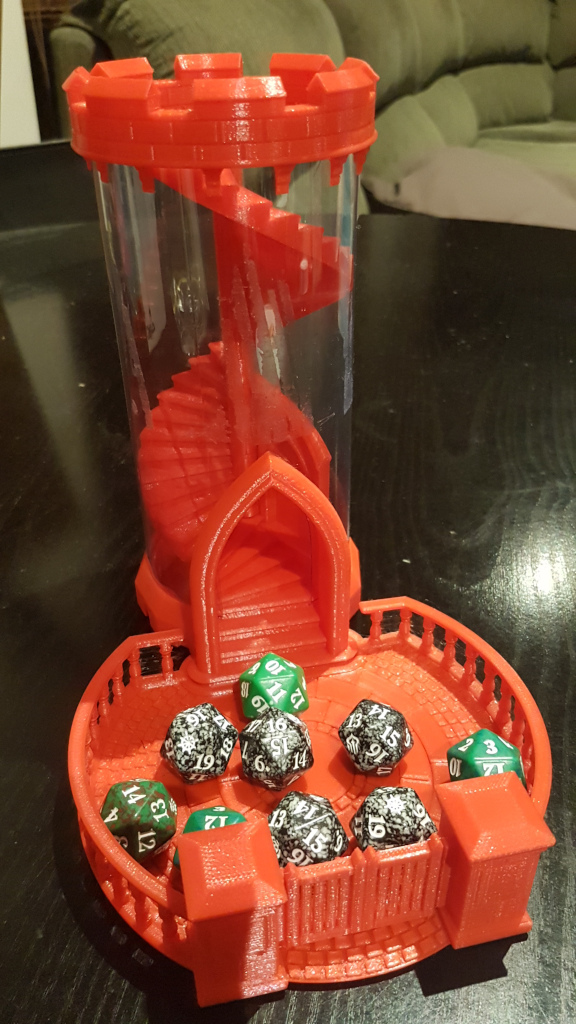 Completed Dice Tower