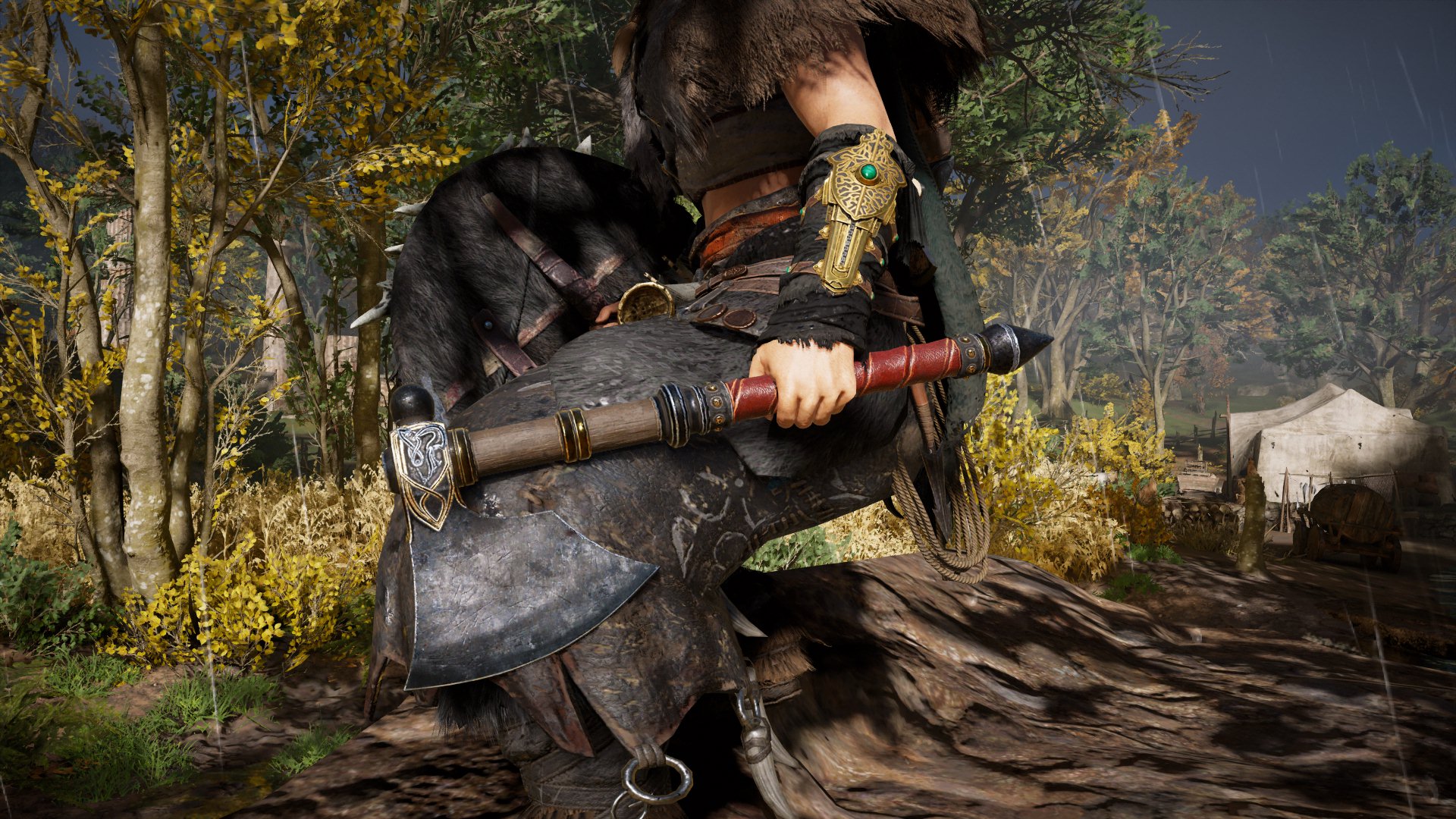 Screenshot of the axe